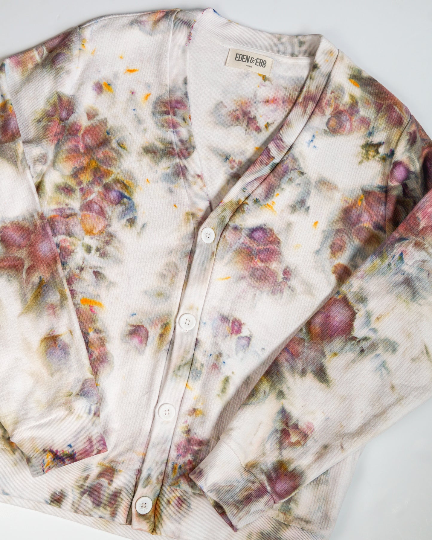 hand dyed cardigan