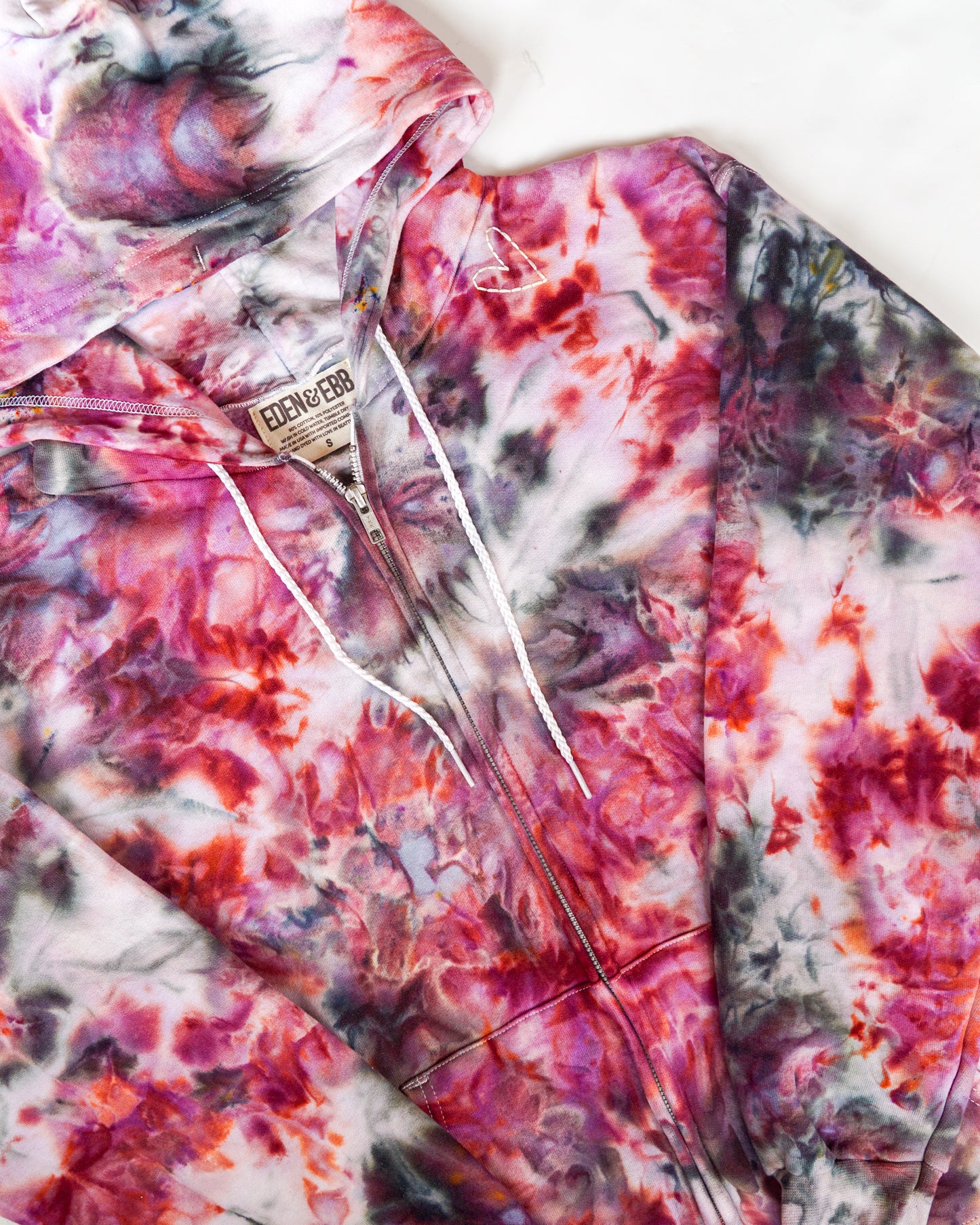 Roses Zip-up Hoodie
