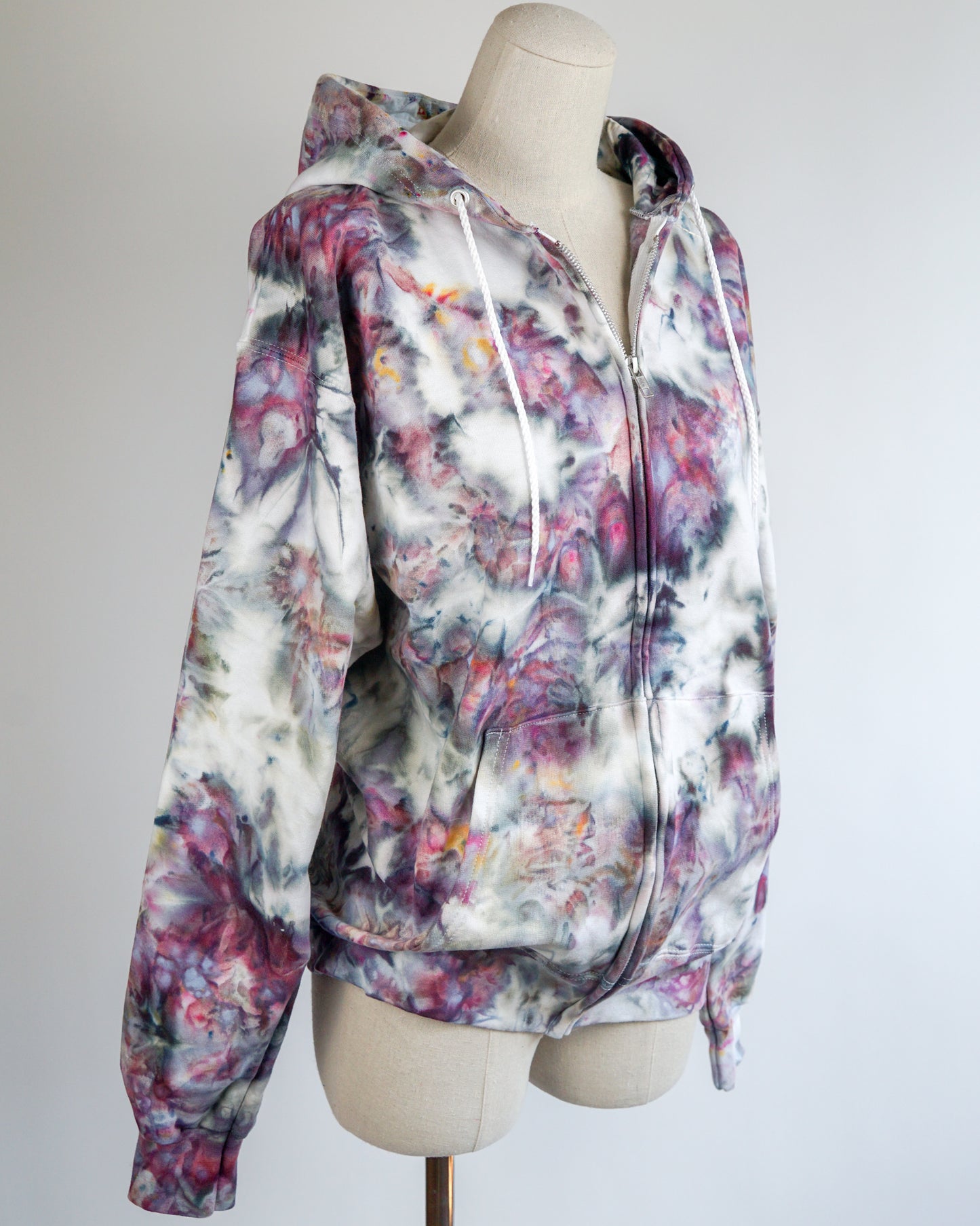 Amethyst Zip-Up Hoodie