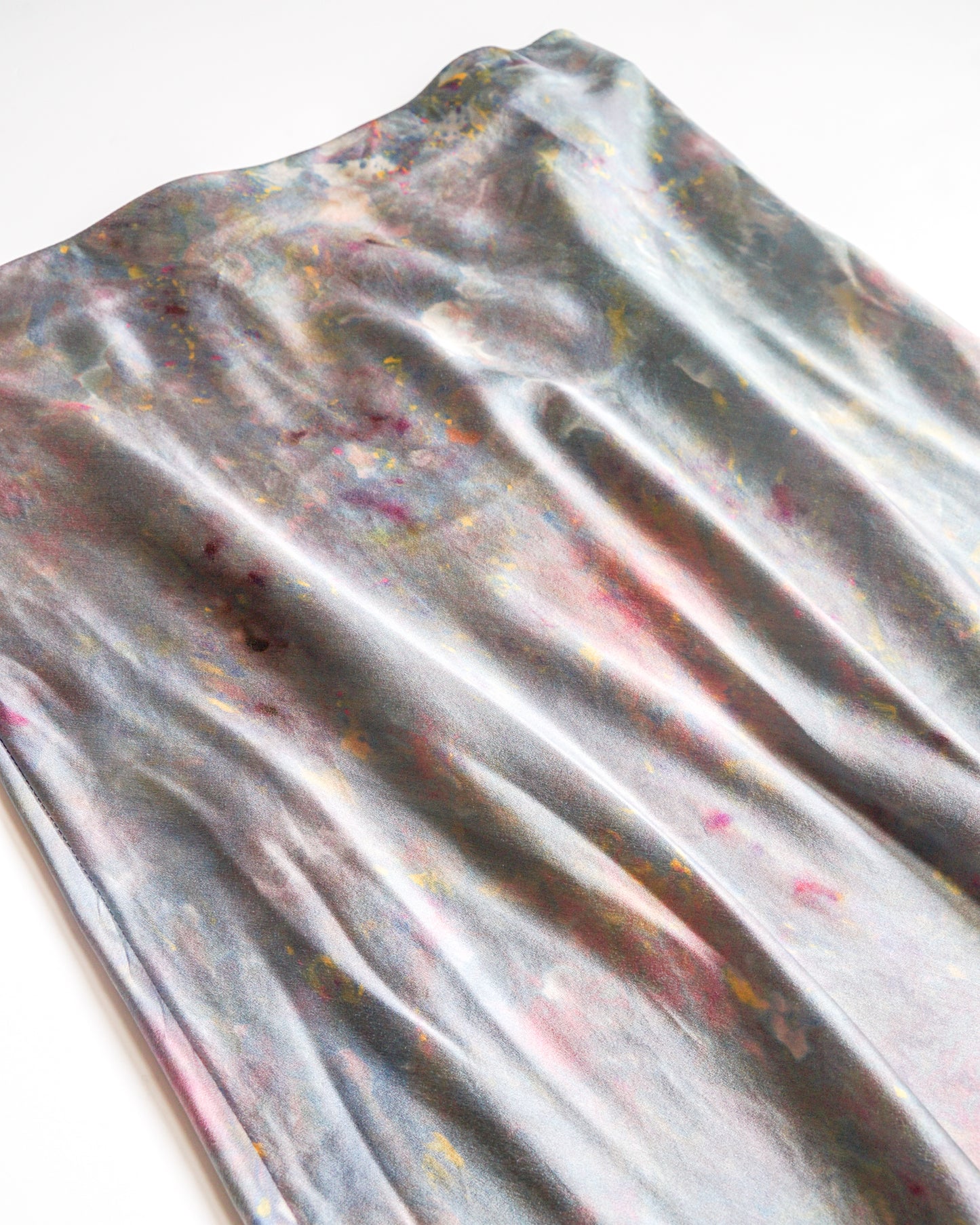 silk skirt