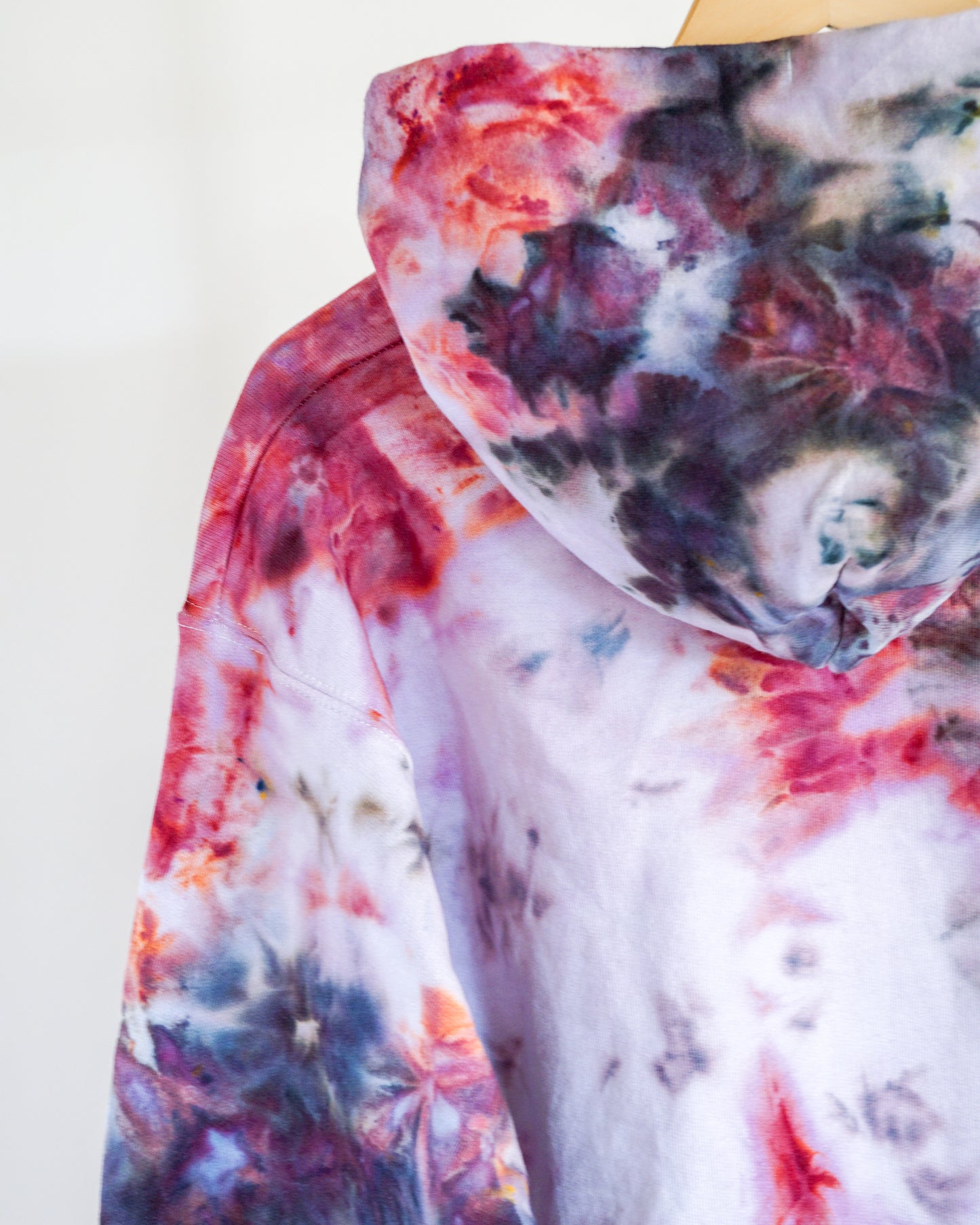 hand dyed hoodie