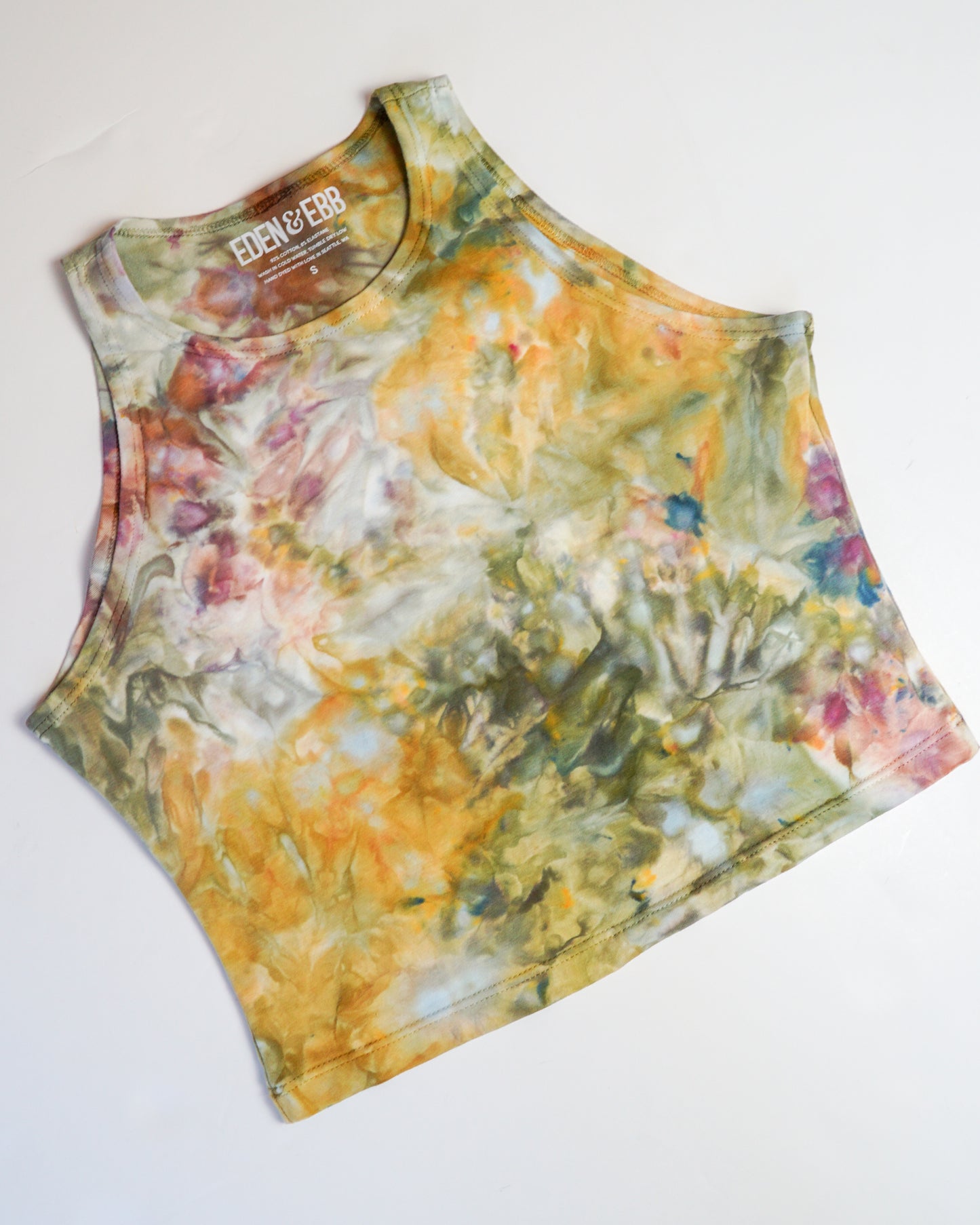 High Neck Cropped Tank