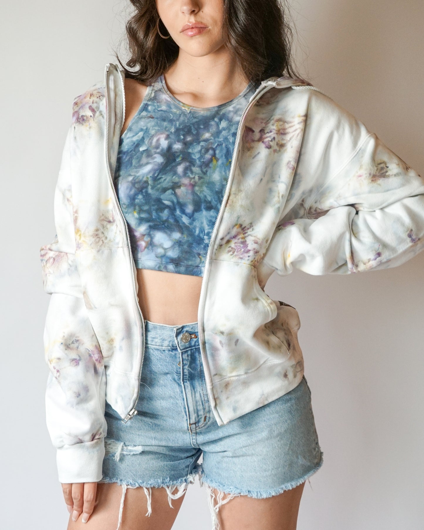 High Neck Cropped Tank