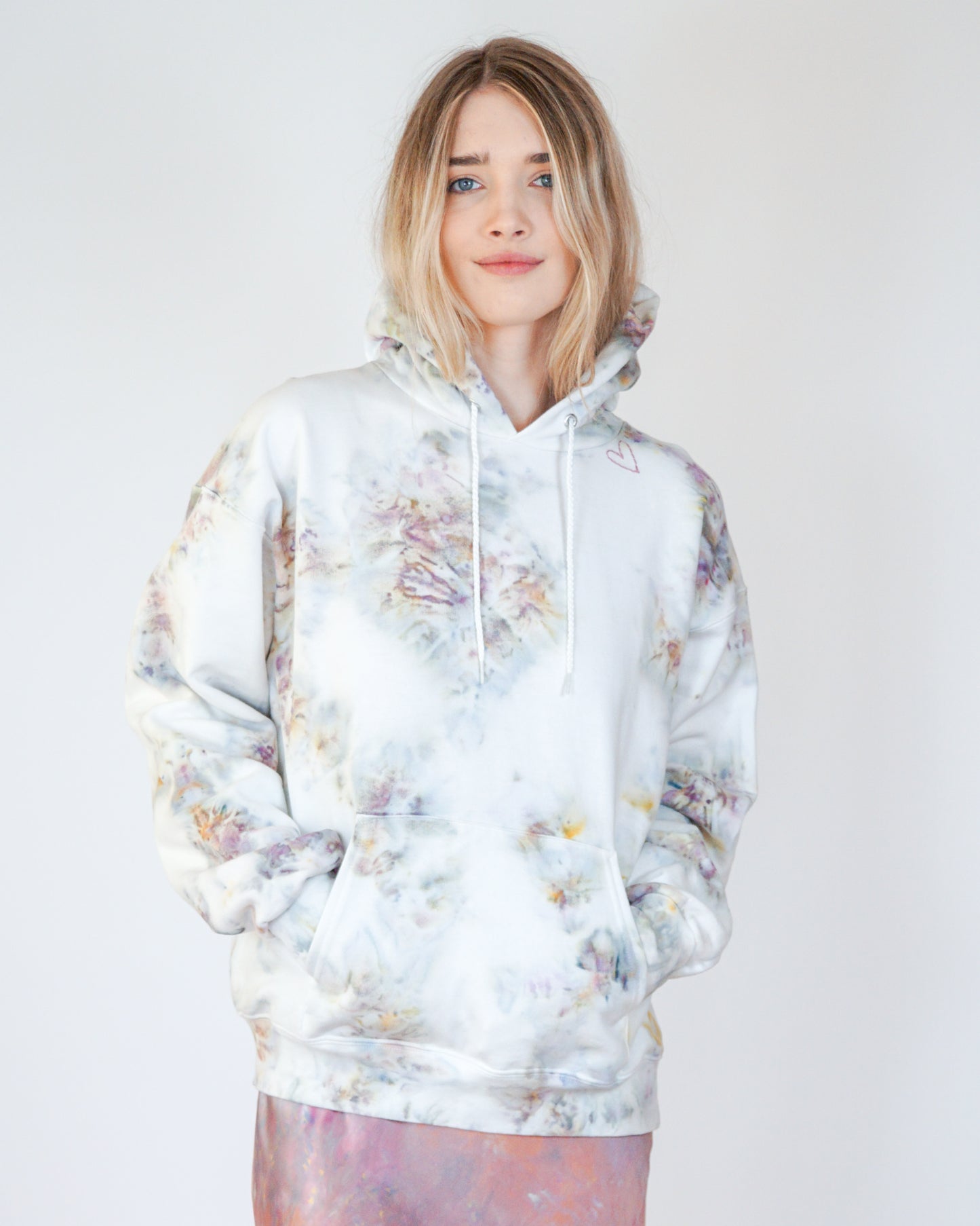 hand dyed hoodie