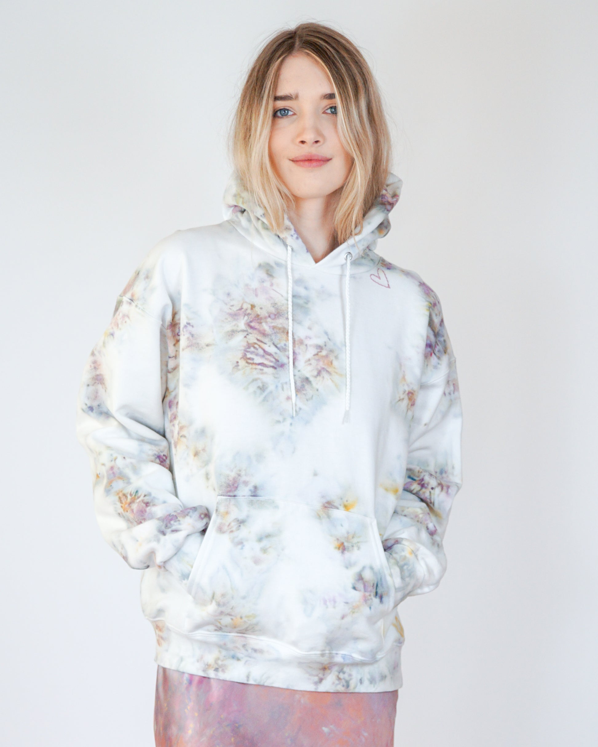 hand dyed hoodie